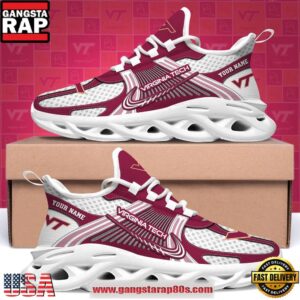 Virginia Tech Hokies Personalized Clunky Sneaker Max Soul Shoes