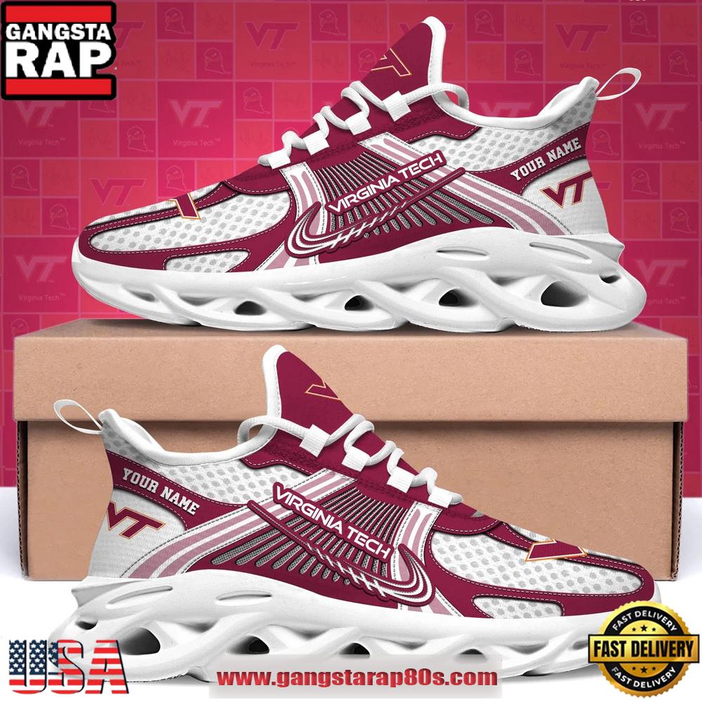 Virginia Tech Hokies Personalized Clunky Sneaker Max Soul Shoes 1 Virginia Tech Hokies Personalized Clunky Sneaker Max Soul Shoes