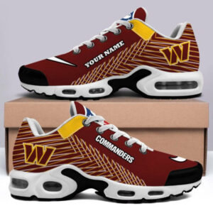 Washington Commanders Custom Name Air Max Shoes Air Cushion Sneakers