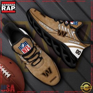 National Football League Washington Commanders Air Max Shoes Air Cushion Sneakers