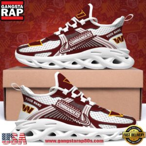 Washington Commanders Personalized Clunky Sneaker Max Soul Shoes