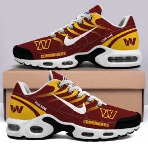 Washington Commanders Personalized Name Team Mix Colors V3 Air Max Shoes Air Cushion Sneakers