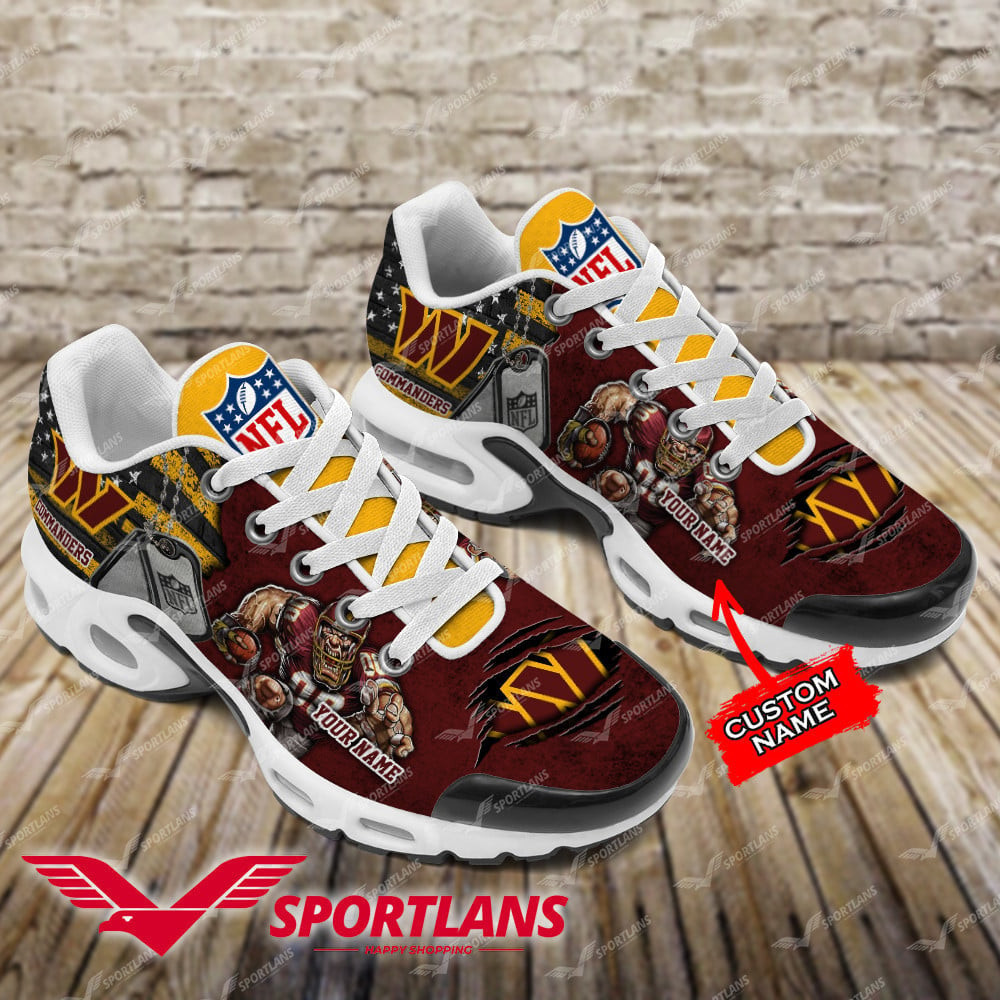 Washington Commanders Personalized Shoes Air Cushion Sneakers Dtynns 1 Washington Commanders Personalized Shoes Air Cushion Sneakers Dtynns