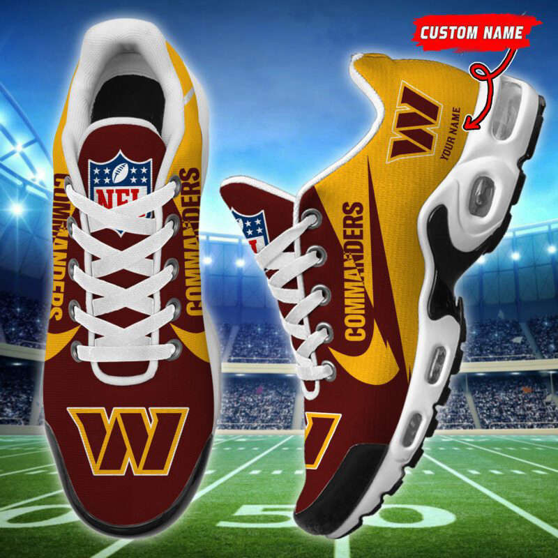 Washington Commanders Shoes Air Cushion Sneakers 1 Washington Commanders Shoes Air Cushion Sneakers
