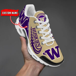 Washington Huskies Air Max Plus Shoes Sneakers For Men And Women