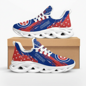 Major League Baseball Chicago Cubs Stars and Stripes M Soul Shoes Running Sneakers