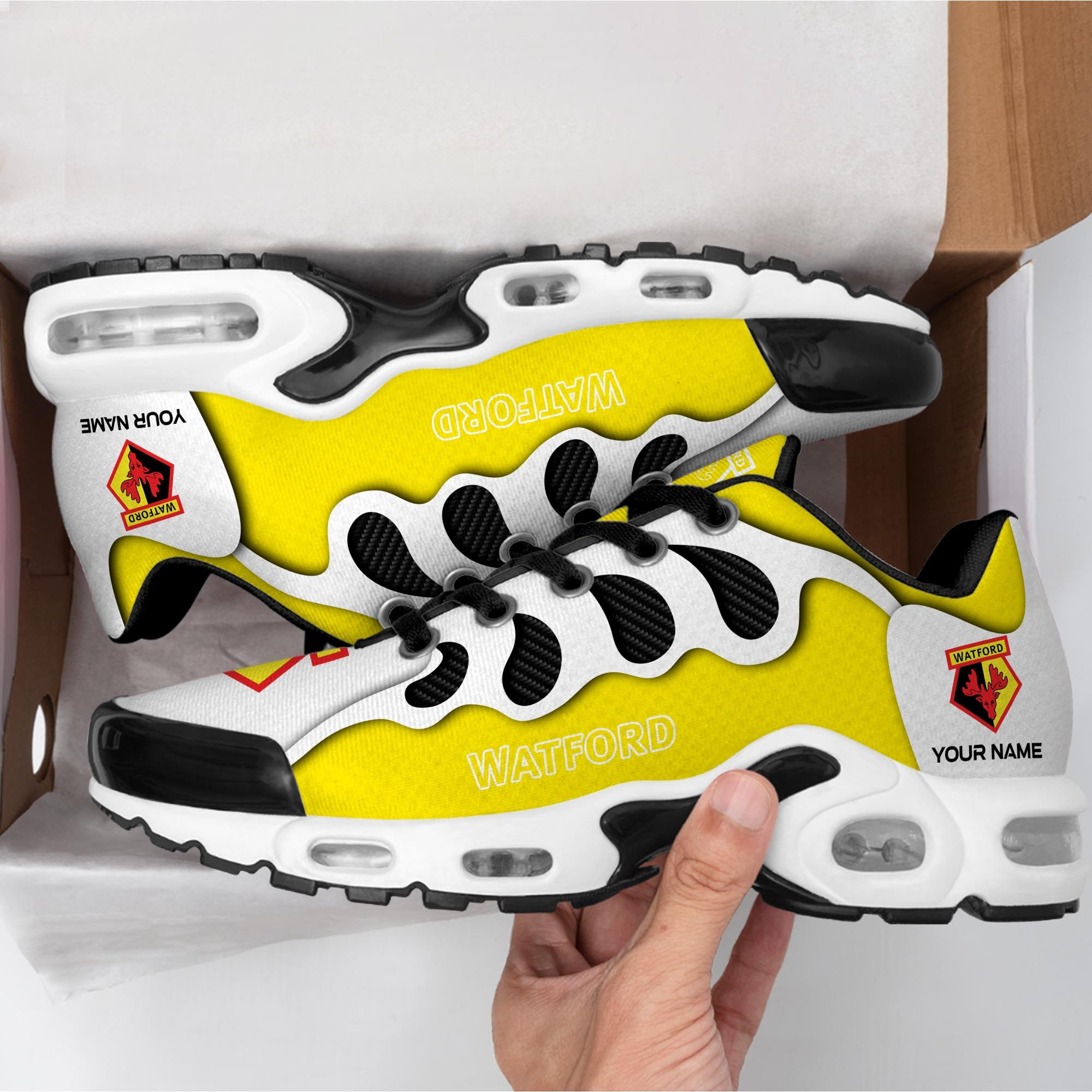 Watford Air Max Plus Shoes Sneakers For Men And Women 1 Watford Air Max Plus Shoes Sneakers For Men And Women