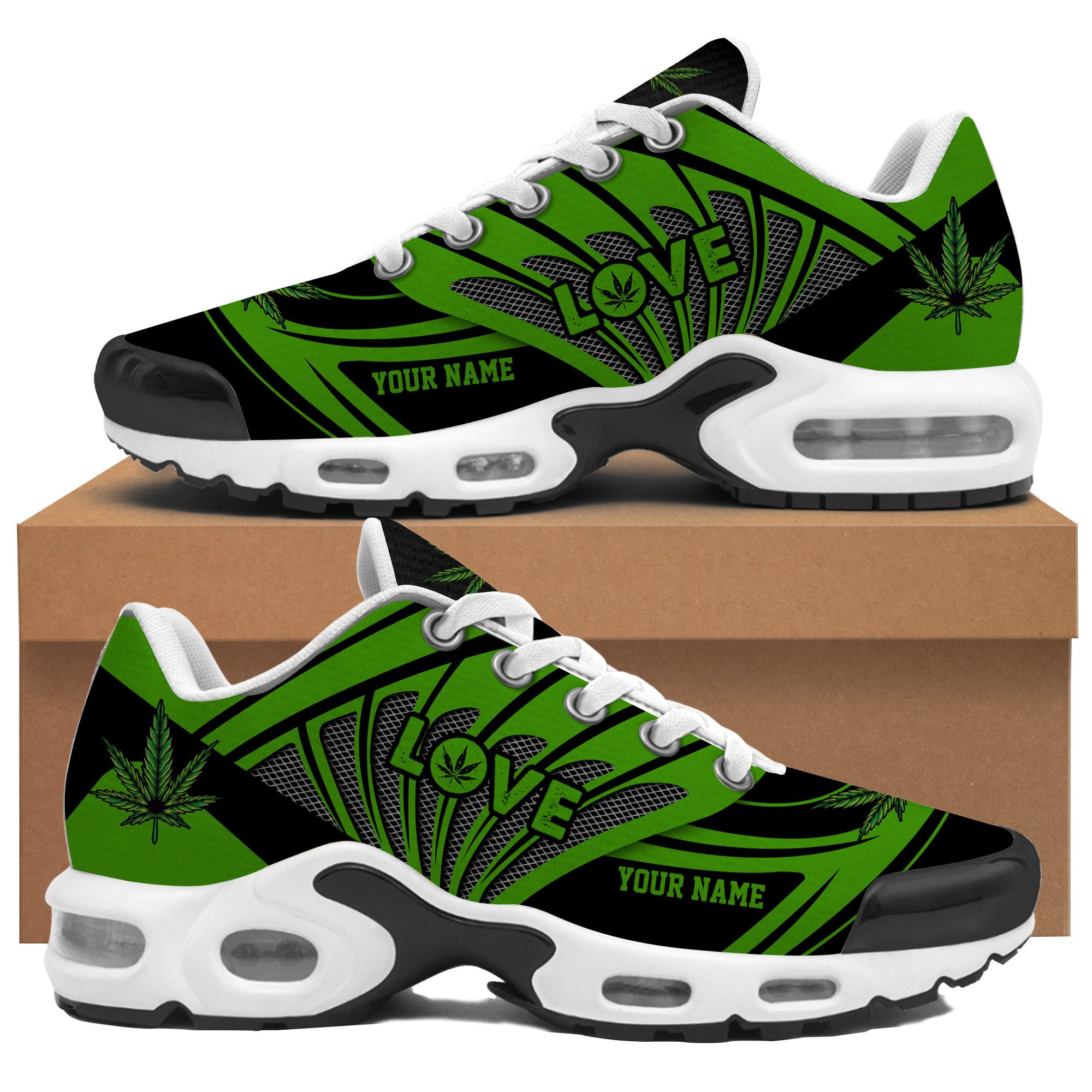 Weed Air Max Plus Shoes Sneakers For Men And Women 1 Weed Air Max Plus Shoes Sneakers For Men And Women