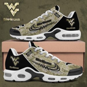 West Virginia Mountaineers Shoes 2025 Version Custom Name, Camouflage Shoes, Gifts For Football Lovers