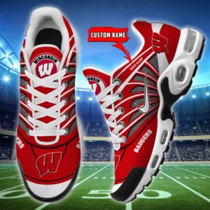 Wisconsin Badgers Air Max Plus Shoes - Limited