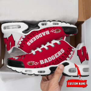 Wisconsin Badgers Personalized Air Max Shoes Air Cushion Sneakers