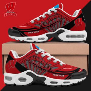 Wisconsin Badgers Shoes 2025 Version Custom Your Name