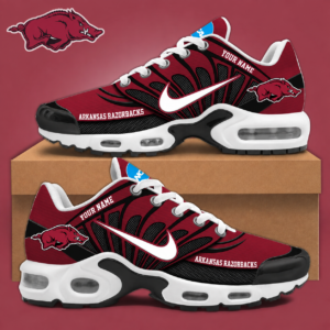 Custom Name Arkansas Razorbacks 2026 Air Max Shoes Air Cushion Sneakers