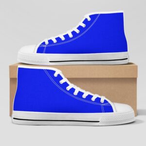 Blue High Top Shoes