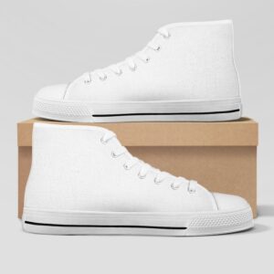 White High Top Shoes