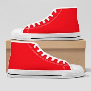 Red High Top Shoes
