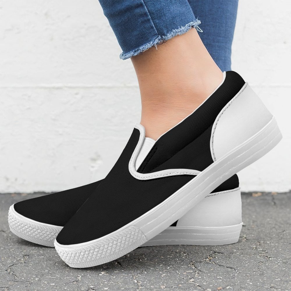 Black Slip On Shoes 4 Black Slip On Shoes - Image 4