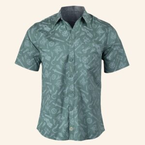 Critical Role Merch Bells Hells Button Up Shirt Good Christmas Gifts For Men