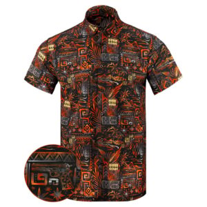 Lei Em Down Button Down Shirt Tactical Hawaiian Shirt Good Gifts For Brother