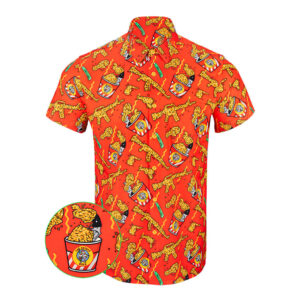Box Cutter Button Down Shirt Concealed Carry Hawaiian Shirt Gifts For Son