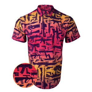 The Arsenal Button Down Shirt Tactical Hawaiian Shirt Gun Lovers Gift For Dad