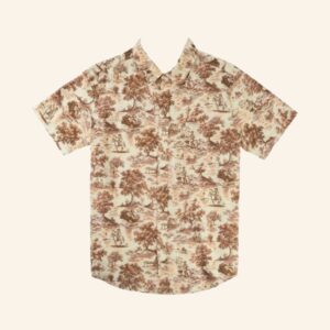 Whataburger Merch Sendero X Whataburger Toile Hawaiian Shirt Gift Ideas For Dad