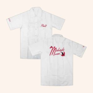 The Nude Party Merch Peels Midnight Manor White Button Up Shirt Gifts For Sister