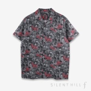 Silent Hill F Merch Silent Hill F Button Up Shirt Birthday Present For Brother