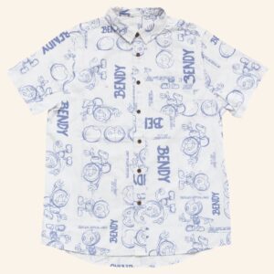 Bendy Merch Bendy Concept Art Hawaiian Shirt Christmas Gift Ideas For Son
