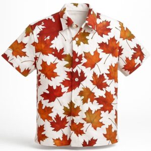 Tyler Durden Maple Leaf Hawaiian Shirt Birthday Present For Husband