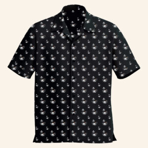 Persona Merch Persona 5 Royal Captain Kidd Button Up Short Sleeve Shirt Gifts For Game Lovers