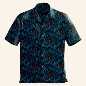 Persona Merch Persona 5 Royal Arsene Button Up Short Sleeve Shirt Gifts For Husband
