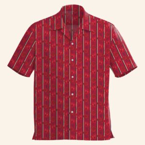 Persona Merch Persona 5 Royal Carmen Button Up Short Sleeve Shirt Birthday Gift For Husband