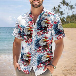 Usa 250 Anniversary Eagle 1776-2026 Patriotic Hawaii Shirt America 250 Merchandise Gifts For Patriots