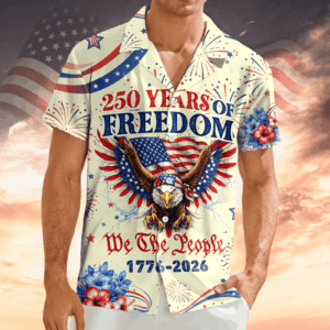 We The People - Honoring 250 Years Of Freedom 1776-2026 Hawaii Shirt America 250 Merchandise Patriotic Gifts For Him