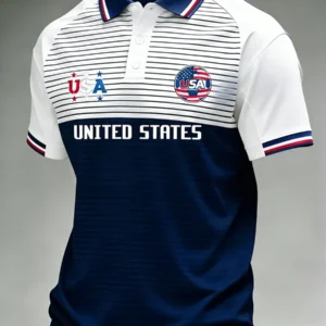 USA Soccer 2026 World Cup Polo Shirt Game Day Apparel Best Gifts Soccer For Husband