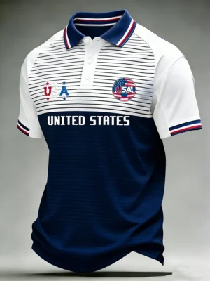 USA Soccer 2026 World Cup Polo Shirt Game Day Apparel Best Gifts Soccer For Husband