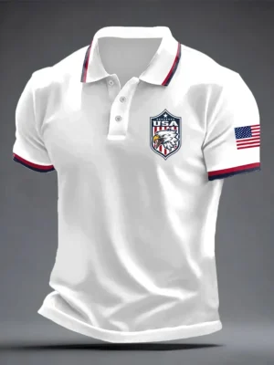 USA Soccer 2026 World Cup Polo Shirt Game Day Clothing Merch Soccer Fan Gifts