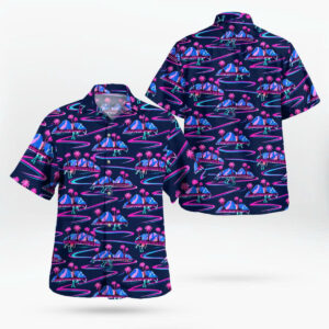 Brownells x Retro Rifle Button Down Shirt Tactical Aloha Shirt Best Gifts For Father