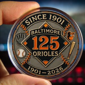 Baltimore Orioles 125Th Anniversary Commemorative Coin 2026