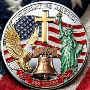 United States 250 Years Of Freedom 250Th Anniversary Coin