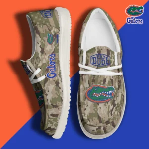Custom Name NCAA Florida Gators 2026 Hey Dude Shoes