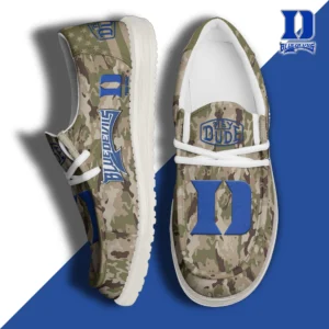 Custom Name NCAA Duke Blue Devils 2026 Hey Dude Shoes