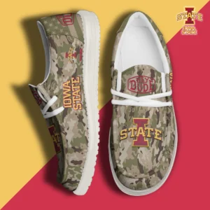 Custom Name NCAA Iowa State Cyclones 2026 Hey Dude Shoes