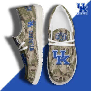 Custom Name NCAA Kentucky Wildcats 2026 Hey Dude Shoes