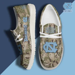 Custom Name NCAA North Carolina Tar Heels 2026 Hey Dude Shoes