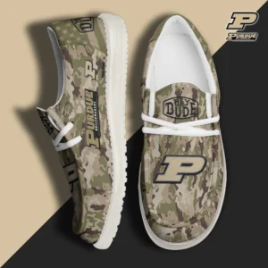 Custom Name NCAA Purdue Boilermakers 2026 Hey Dude Shoes