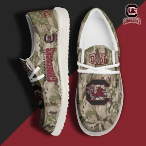 Custom Name NCAA South Carolina Gamecocks 2026 Hey Dude Shoes