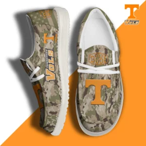Custom Name NCAA Tennessee Volunteers 2026 Hey Dude Shoes
