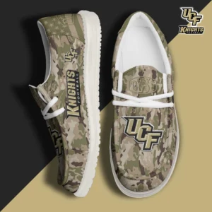 Custom Name NCAA UCF Knights 2026 Hey Dude Shoes